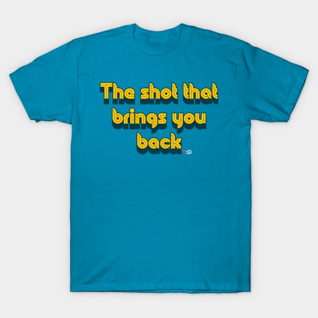 The Shot That Brings You Back : Hipster Golf T-Shirt by Kitta’s Shop